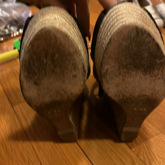 Gucci Open toe wedge sling back side zipper - Picture 10 of 10